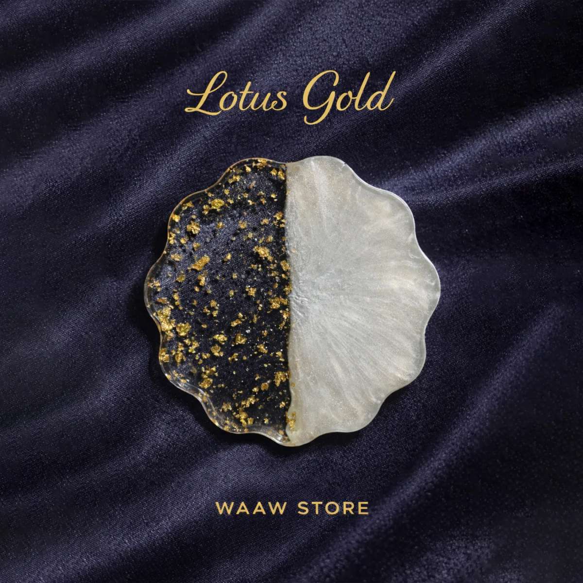 Lotus - Gold Varak - Standart Sedef